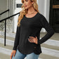 Full Size Round Neck Long Sleeve T-Shirt