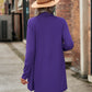 Full Size Open Front Long Sleeve Cardigan