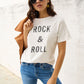 Simply Love Full Size ROCK & ROLL Short Sleeve T-Shirt