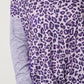 Leopard V-Neck Long Sleeve T-Shirt