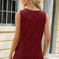Round Neck Wide Strap Tank