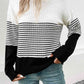 Striped Drop Shoulder Sweater