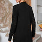 FULL SIZE Open Front Dropped Shoulder Cardigan with Pockets