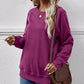 Round Neck Long Sleeve Sweatshirt