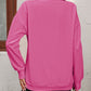 Malibu Dreams Zip-Up Dropped Shoulder Sweatshirt