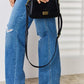 David Jones PU Leather Crossbody Bag