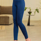 EMMA & ELLA Wide Waistband Cropped Active Leggings