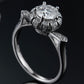 1 Carat Moissanite 925 Sterling Silver Ring 💜