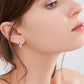 2 Carat Moissanite 925 Sterling Silver Earrings
