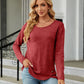 Full Size Round Neck Long Sleeve T-Shirt