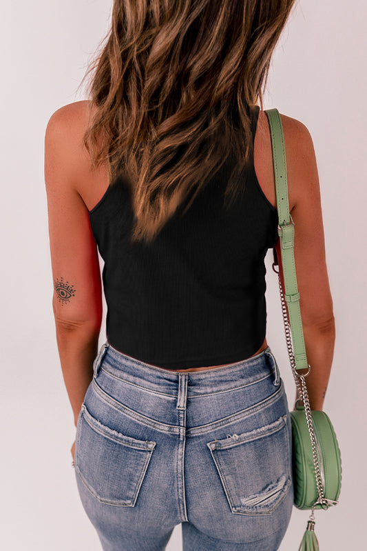 Full Size Round Neck Tank Top