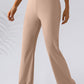 Hannahs Yoga Attire High Waist Straight Active Pants