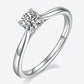 Moissanite 925 Sterling Silver Solitaire Ring