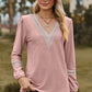 V-Neck Long Sleeve T-Shirt