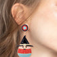 Witch's Hat Shape Synthetic Pearl Dangle Earrings