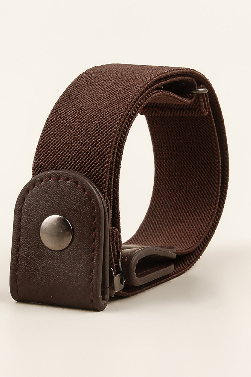 PU Elastic Snap Closure Belt