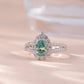 1 Carat Moissanite 925 Sterling Silver Ring 💜
