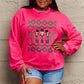 Simply Love Full Size Christmas Themed Nutcracker Graphic Long Sleeve Sweatshirt