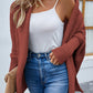 SkyMarie Open Front Long Sleeve Cardigan