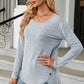 Round Neck Long Sleeve T-Shirt